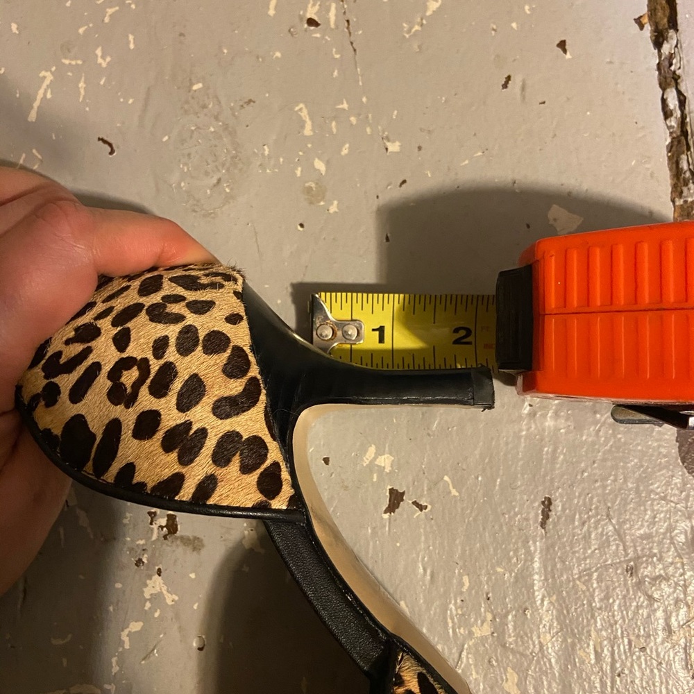 Some Society Animal Print Heels. - Picture 8 of 8